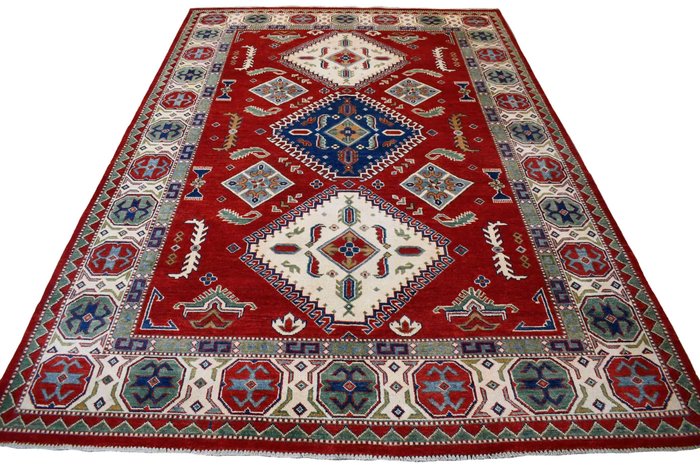 大哈萨克语 - 未使用 - 小地毯 - 293 cm - 204 cm