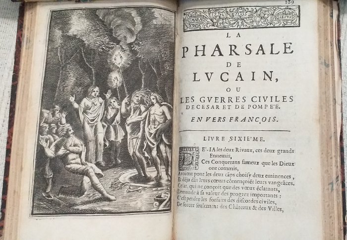 Lucain/Brebeuf, trad. - La Pharsale de Lucain, ou Les guerres civiles de Cesar et de Pompée - 1670