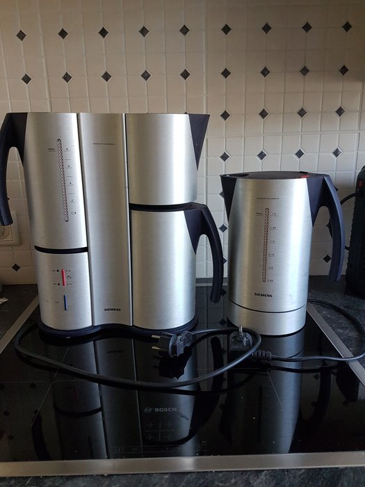 Porche - Siemens - Elkedel kaffemaskine (2) - - Catawiki