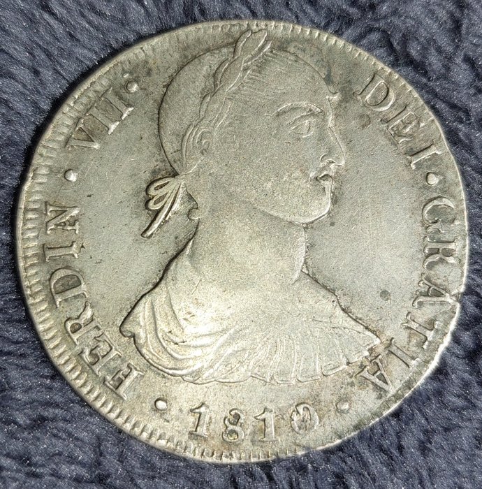 Koninkrijk Spanje. Fernando VII (1813-1833). 8 Reales 1810 Lima JP