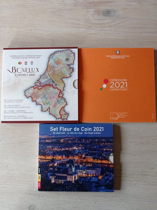 Europe. Year Set 2021 (3 items)