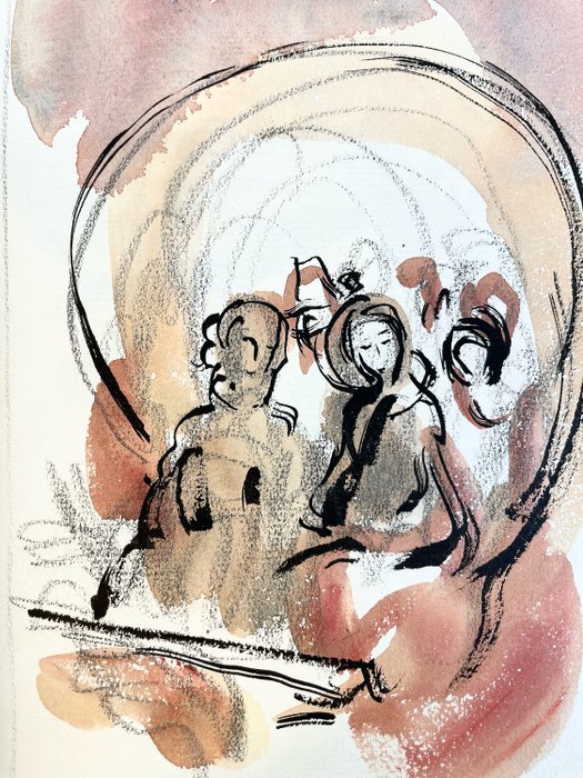 Théophile Gautier / Émilien Dufour, Mongin, Delort - Le Capitaine Fracasse [ex. unique avec aquarelles et dessins originaux] - 1884