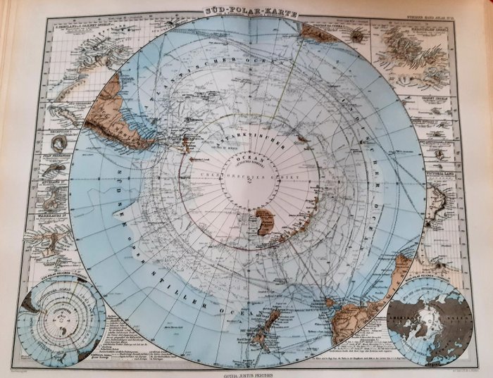 Stieler's Hand-Atlas über alle Theile der Erde und über das Weltgebäude - 1881