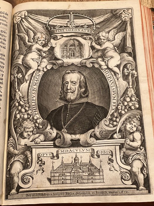 Santos, Francisco de los - Descripción Del Real Monasterio de S Lorenzo del Escorial única maravilla del mundo - 1681