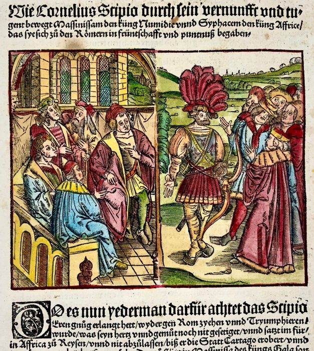 Livius Titus - Roman History: Cornelius Scipio with Massinissam & King Numidie - 2nd Punic War - 1514