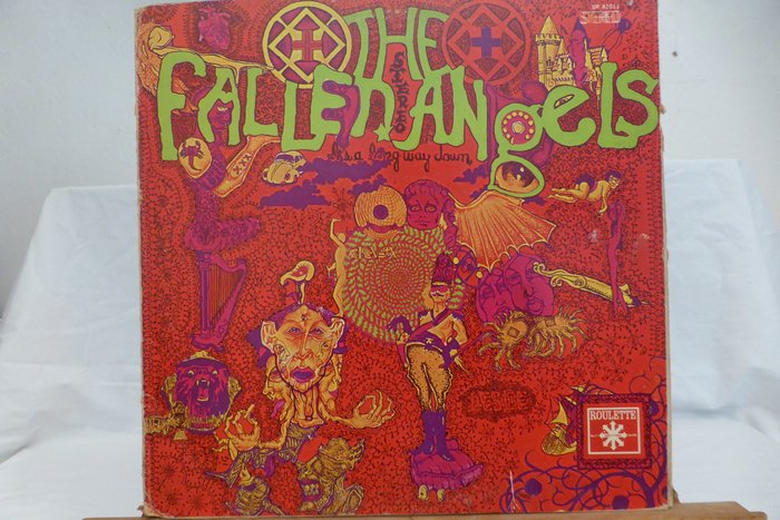 The Fallen Angels - It's A Long Way Down [PROMO - DJ NOT FOR SALE copy] - LP Album - 1ste stereo persing, Promo persing - 1968/1968