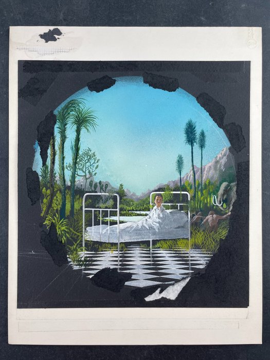 Karel Thole Giù nel Pleistocene - Originale di copertina - (1981)