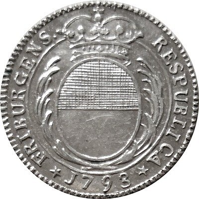 Zwitserland. 14 Kreuzer 1793 Freiburg