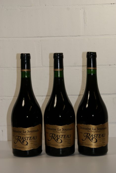 1990 Domaine la Soumade - Rasteau - Vin Doux Naturel - Rhone - 3 Bottiglie (0,75 L)