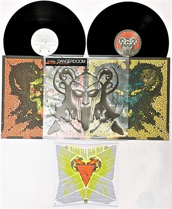 Dangerdoom -  Danger Mouse and MF DOOM. - The Mouse And The Mask. - 2xLP Album (dubbel album) - 1ste persing - 2005/2005