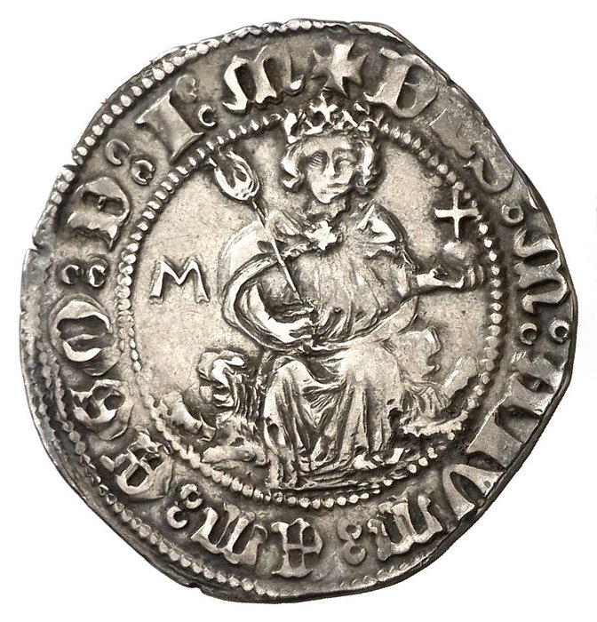 Koninkrijk Aragon. Fernando I el de Aragón 1458-1494. Carlino - Nápoles - Muy escasa