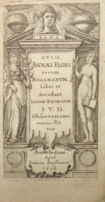 Florus - Rerum Romanarum libri IV - 1638