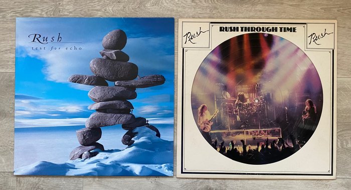 Rush - Test for Echo / Rush through time - 2xLP Album (double album), Picture disk - 1979/2005