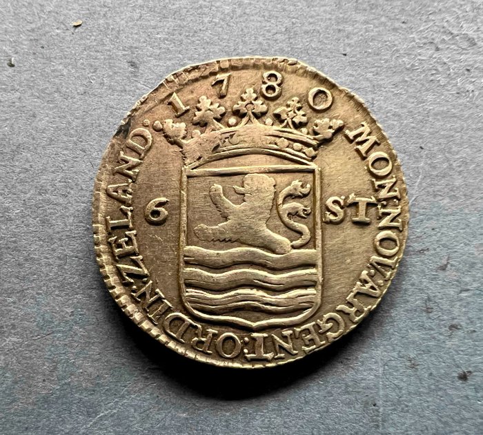 Netherlands, Zeeland. Scheepjesschelling 1780