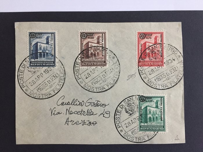 Saint-Marin 1927/1958 - Lot of good stamped sets