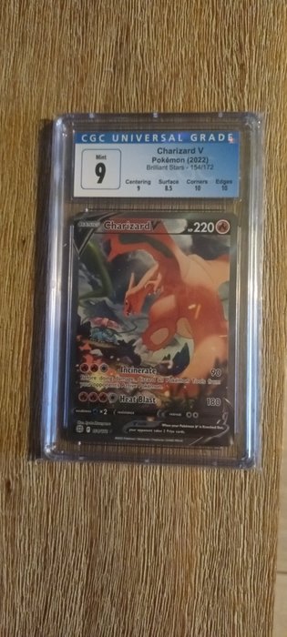 The Pokémon Company - Graded Card Charizard v CGC 9