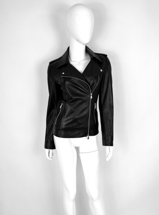 Versace Collection Leather jacket - Catawiki