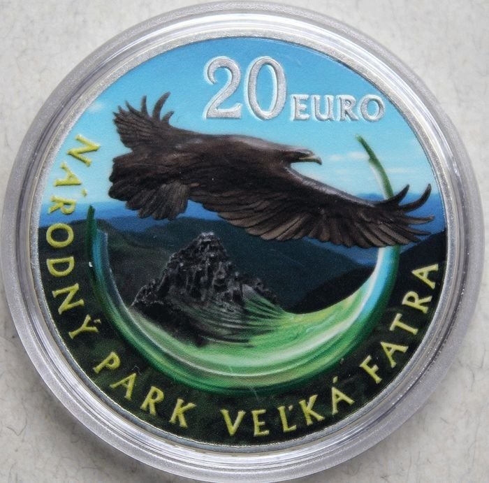 Slovakia. 20 Euro 2009 'Nationalpark Hohe Tatra' - 1 oz