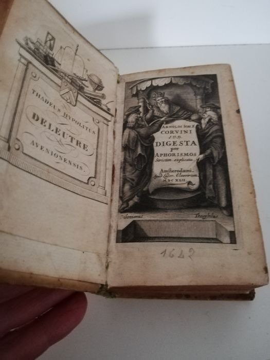 Arnoldus Joh. F. Corvinus (Arent Jansz Ravens) - Digesta per aphorismos strictim explicata - 1642