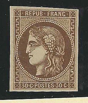 France 1871 - Bordeaux issue. - n° 47