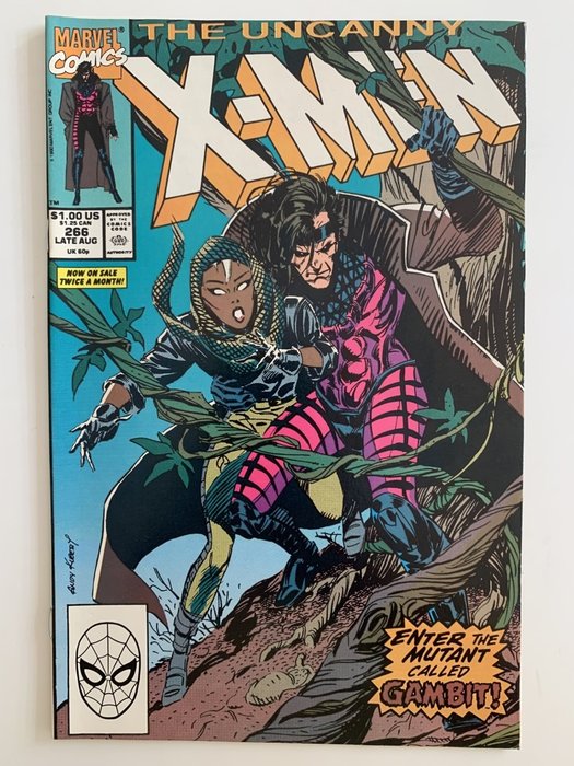 Uncanny X-Men 261-269 - first Gambit - high grades