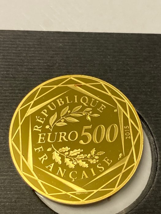 France. 500 Euro 2015 (9 gr .999)