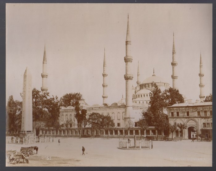 Unknow - 1880 - 1880-1900 Ottoman (Turkey) Constantinople Mosquee de Sultan Ahmet