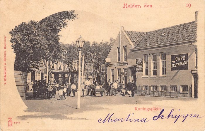 Niederlande - Den Helder - Blick auf das alte Dorf und den Hafen - Postkarten (39) - 1905
