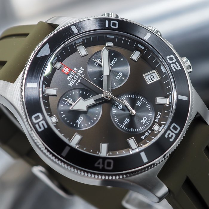 Preview of the first image of Swiss Military by Chrono - Chronograph - SM34067.09 - Men - 2011-present.