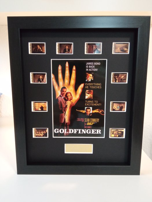 James Bond 007: Goldfinger - Film Cell Limited Edition, Framed with COA
