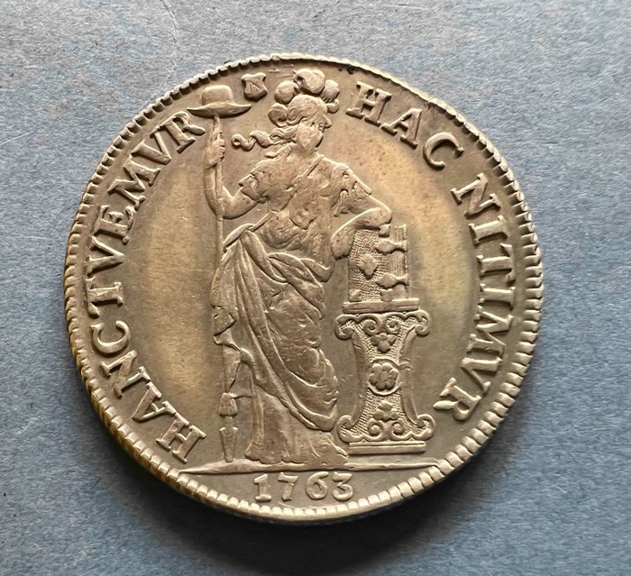 Netherlands, Utrecht. 3 gulden 1763
