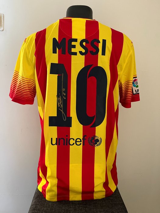 FC Barcelona - Lionel Messi - 2013/14 - Camisola de malha fina