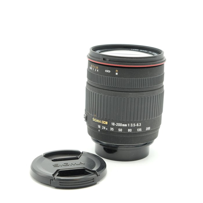 Sigma Zoom 18-200mm F3.5-6.3 DC voor Sony A-mount (6410) - Catawiki