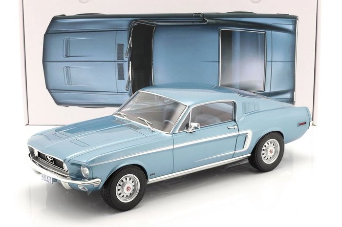 Norev - 1:12 - Ford Mustang Fastback GT 1968 - Édition limitée de 500 pièces. (numéroté individuellement)