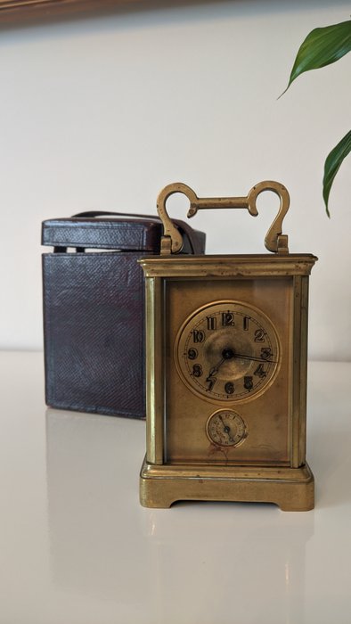 Orologio da viaggio - Ottone - intorno al 1900