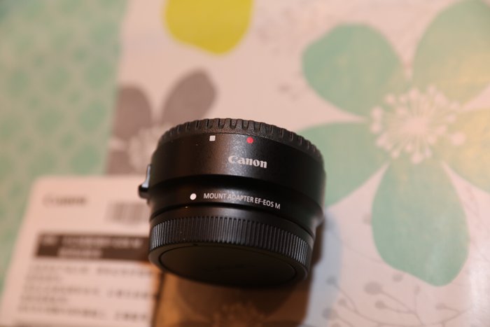 Canon mount adapter EF-EOSM
