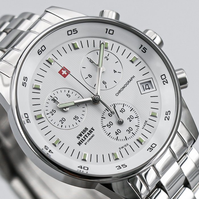 Image 2 of Swiss Military by Chrono - Chronograph - "NO RESERVE PRICE" - SM30052.02 - Men - 2011-present