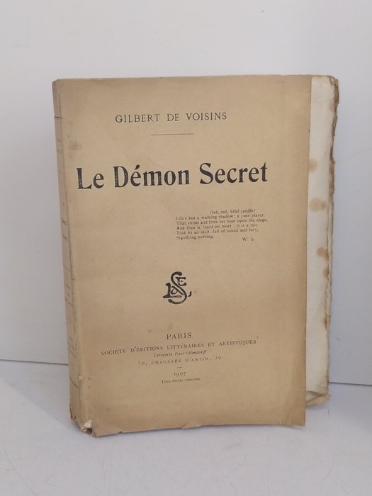 Auguste Gilbert de Voisins - Le Démon secret [1/15 sur Hollande] - 1907