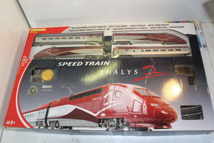 Mehano H0 - 58581 - Trenino elettrico - Set "treno veloce". - Thalys International