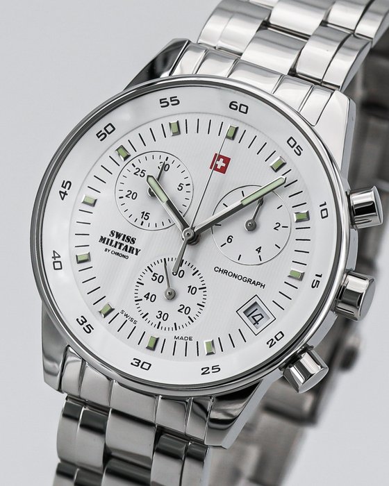 Image 3 of Swiss Military by Chrono - Chronograph - "NO RESERVE PRICE" - SM30052.02 - Men - 2011-present
