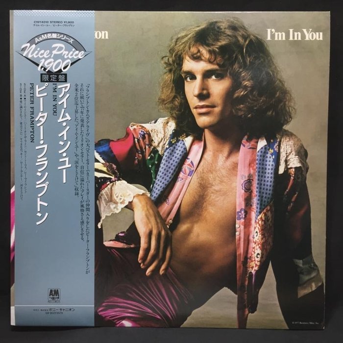 Peter Frampton - I'm In You / Limited Edition & Promo! (Black Label ) Only For Japanese Market - LP Album - Japanese pressing, Promo pressing - 1987/1987