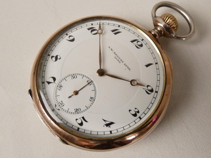 Longines - 19.75N silver pocket watch NO RESERVE PRICE - Men - 1901-1949