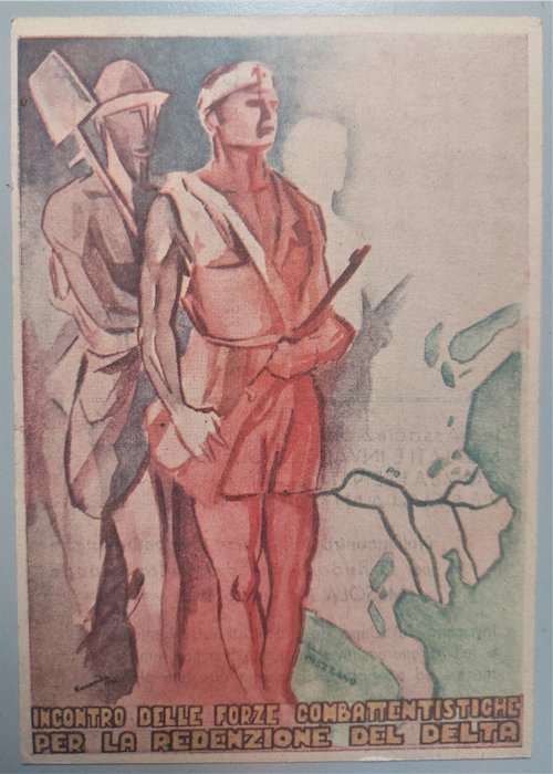 Italy - Resistance and A.N.P.I. - Postcards (Group of 56) - 1951