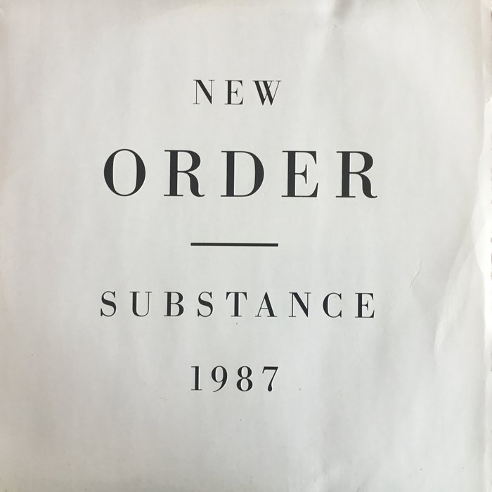 New Order - Substance - 2xLP Album (double album) - 1st Pressing - 1987/1987