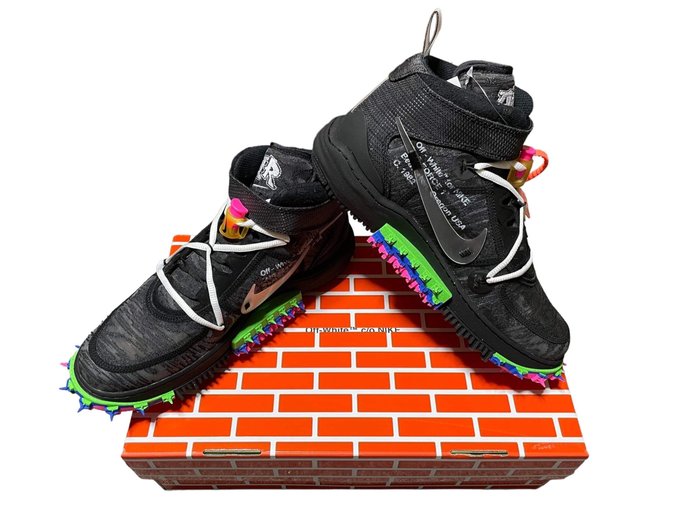 Nike X Off White - Air Force One Mid - Zapatillas de deporte - Talla: Zapatos / UE 40