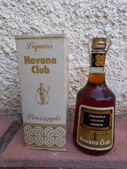 Havana Club - Pineapple Liqueur Ananas - b. Anni ‘70 - 75cl
