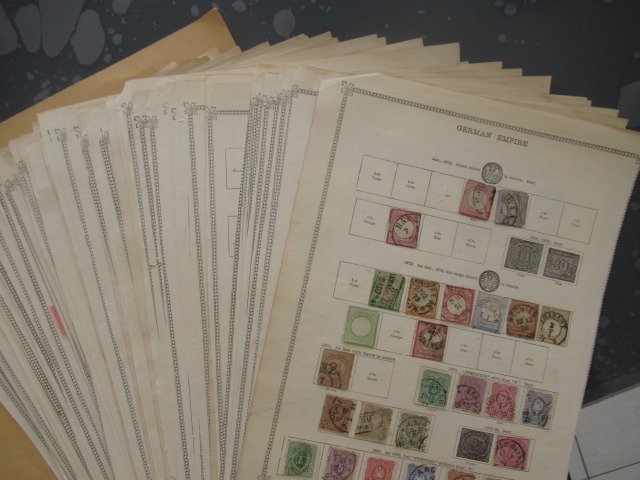 World - A significant collection of classic stamps.