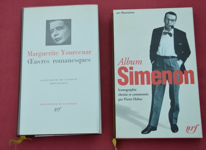 Marguerite Yourcenar & Pierre Hebey - Oeuvres romanesques & Album Simenon - 1982/2003