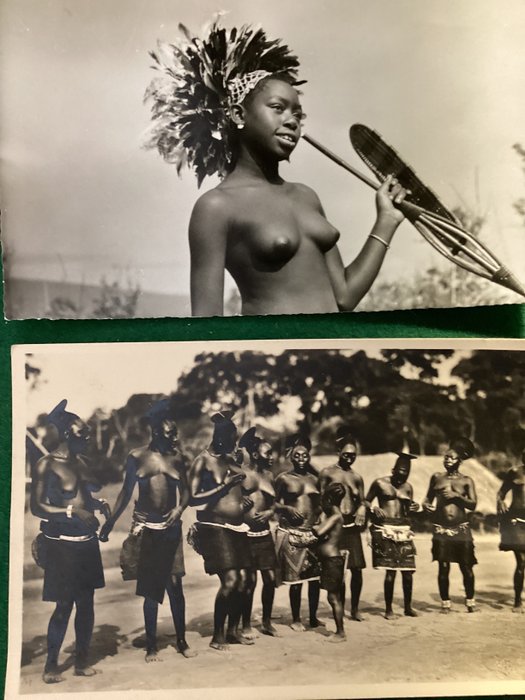 Kongo - Afrika - Postkarten (Sammlung von 60) - 1900-1955