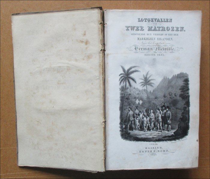 Herman Melville - Lotgevallen van twee matrozen gedurende hun verblijf op een der Markiezen Eilanden - 1847